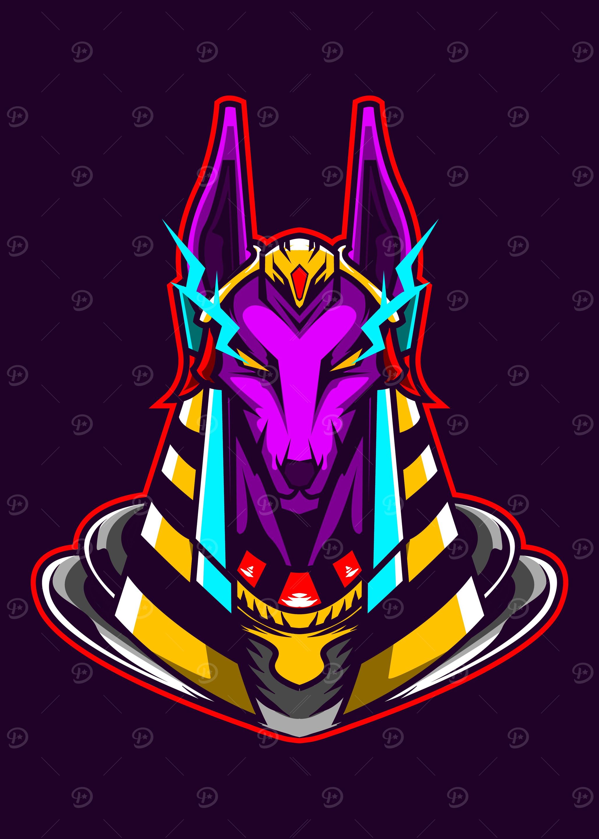 Anubis Illustration