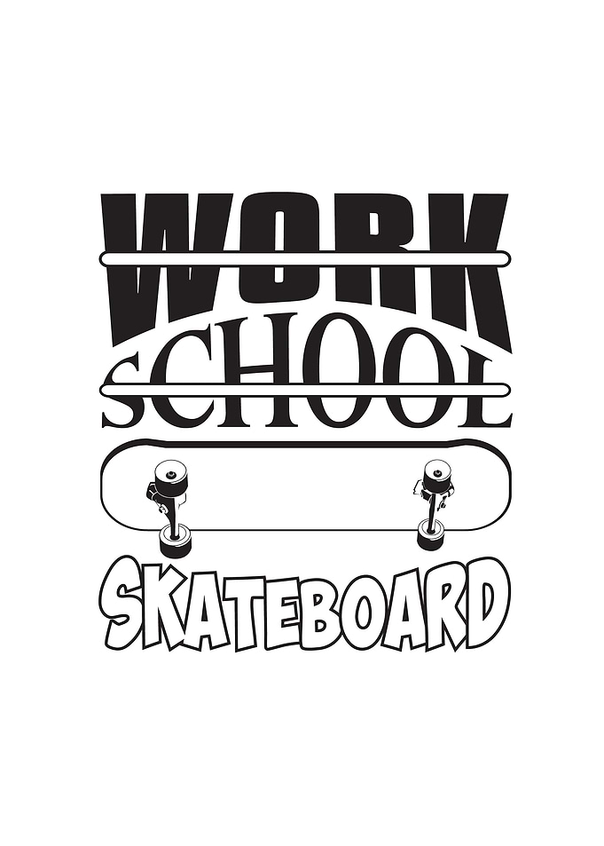 Work School Skateboarding