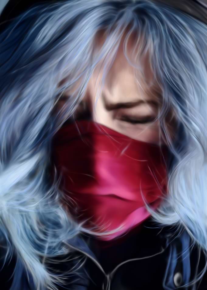 A muffled Scream