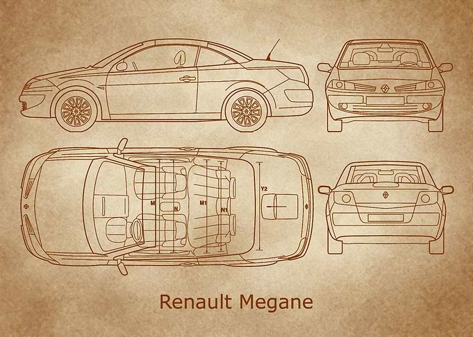 Renault Megane 2006 old
