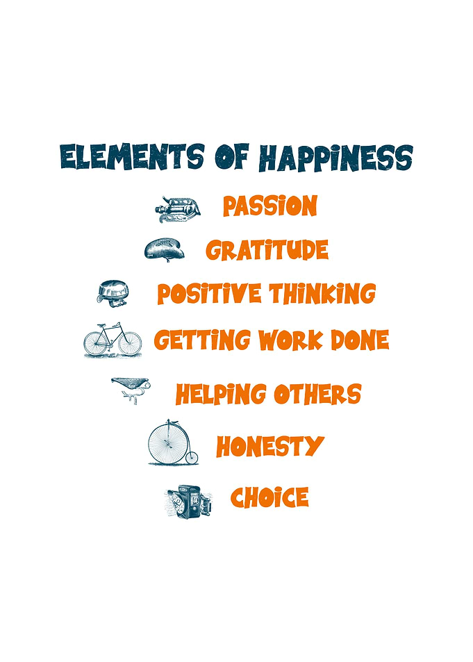 Vintage Hapiness Elements