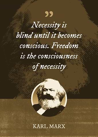 Necessity is blind until