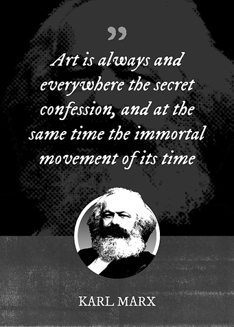 Art is always and