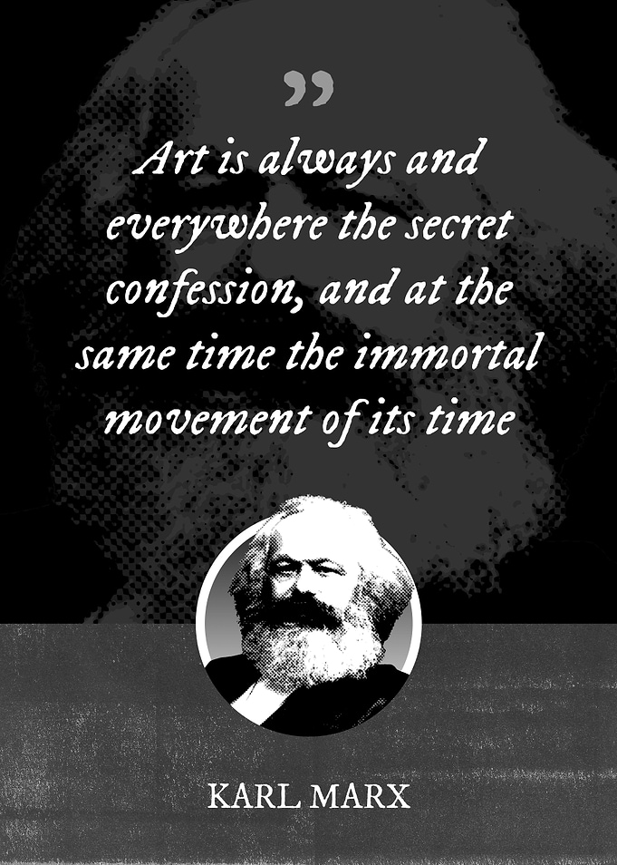 Art is always and