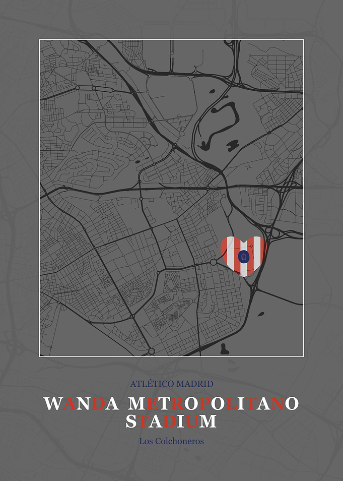 Wanda Metropolitano Map