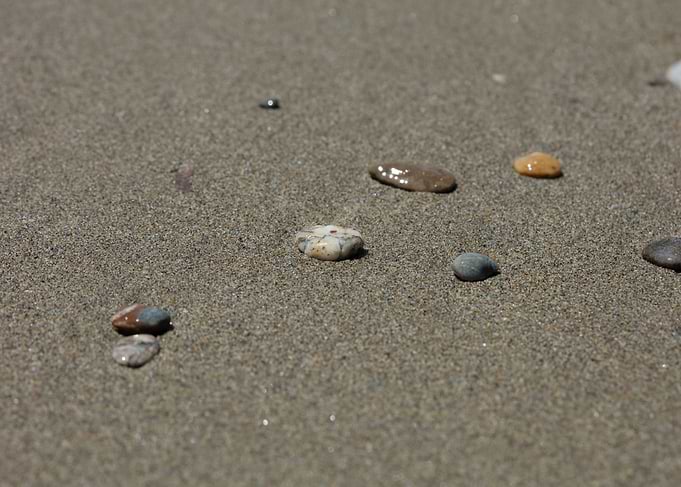 Sea beach ground Crete