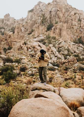 Lone photographer