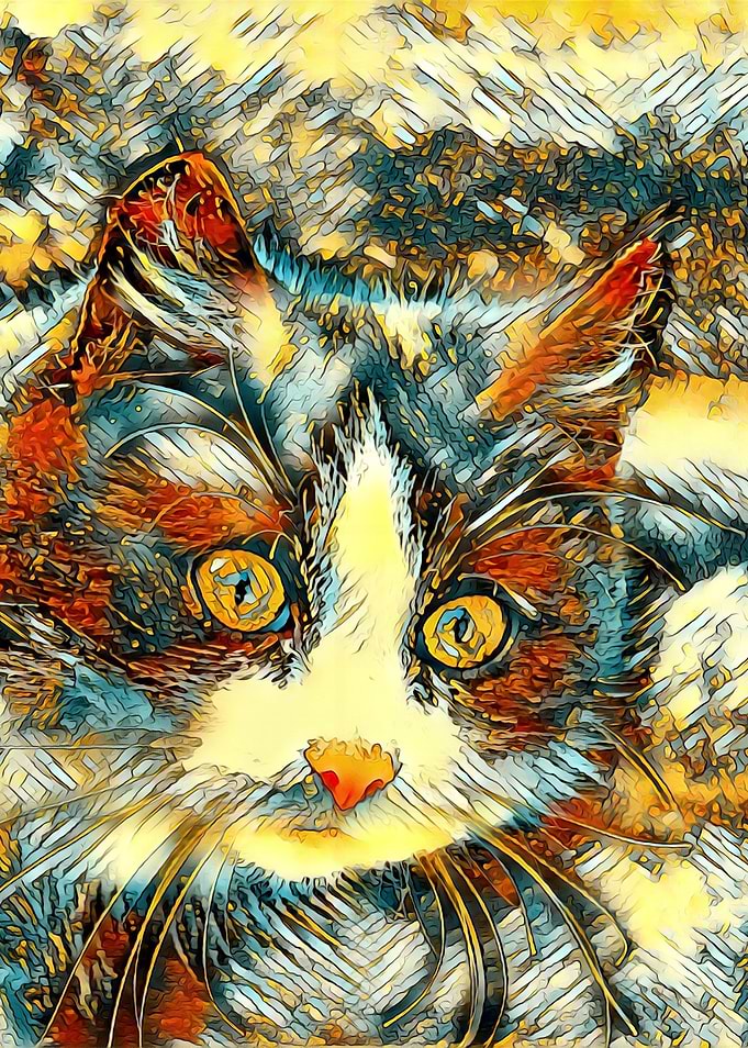 AnimalArt Cat 004