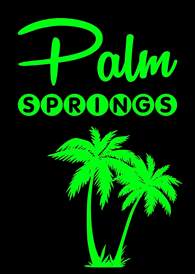 PALM SPRINGS Retro Green