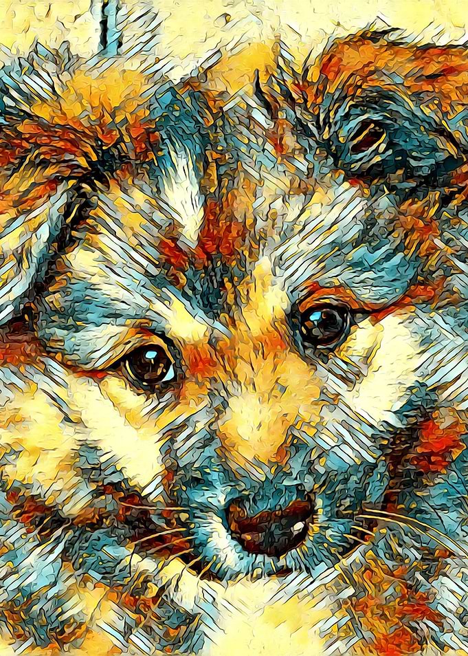 AnimalArt Dog 002