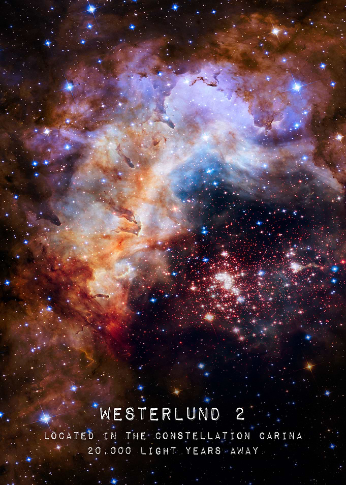 Westerlund 2 Star Cluster