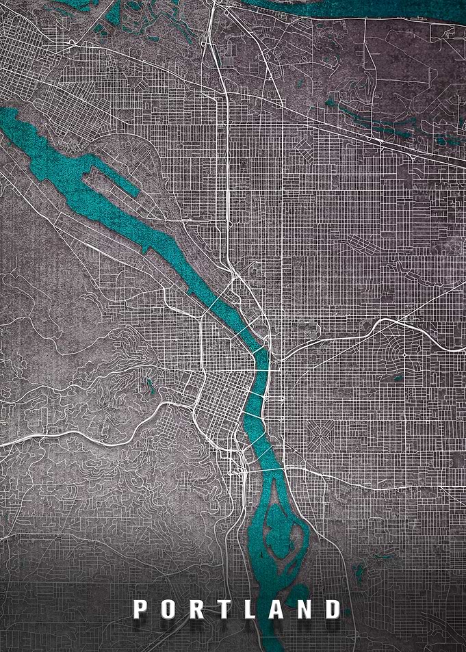 Portland Map