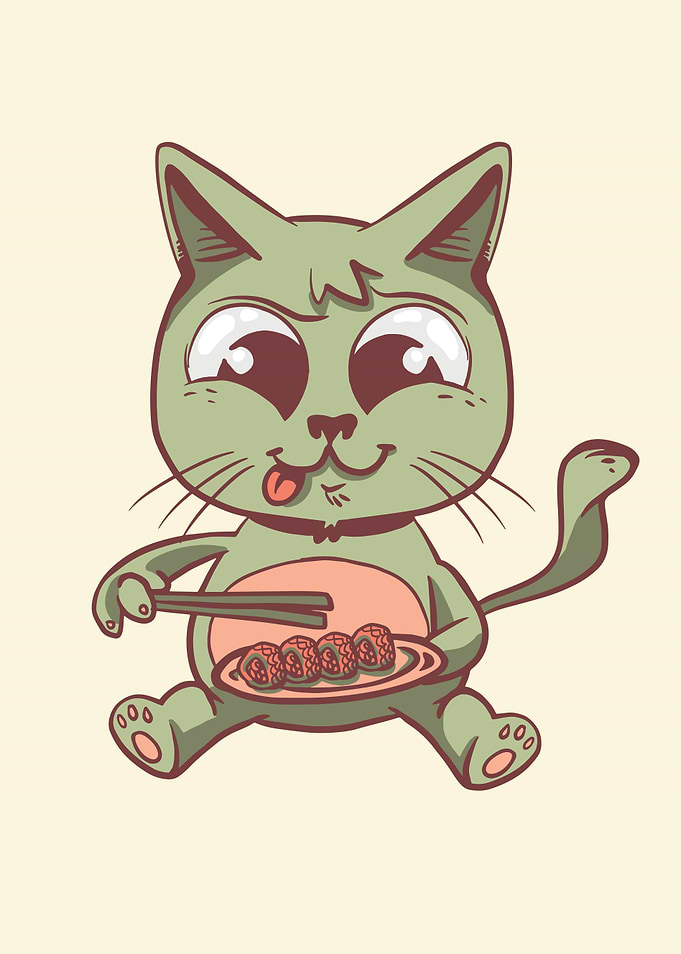 Sushi Cat Rolls