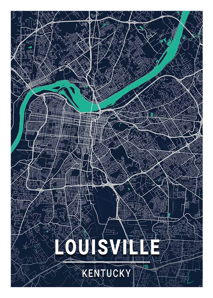 Louisville Blue Dark Color
