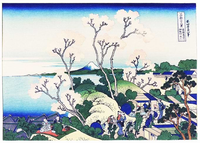 vintage japanese print