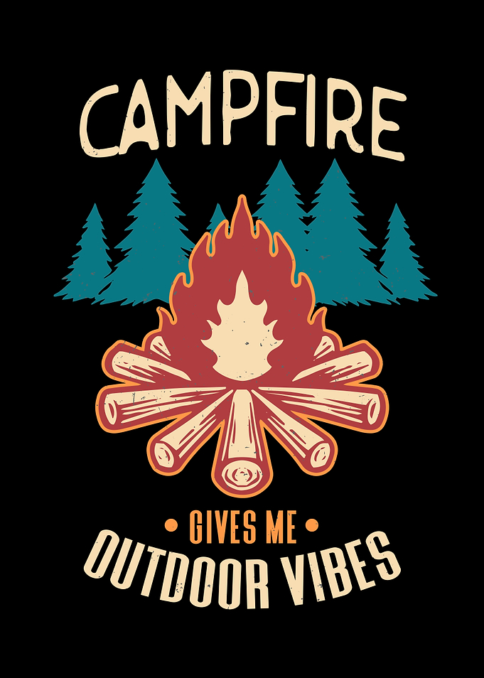 Campfire Outdoor Vibes