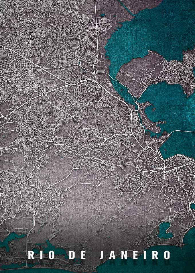 Rio De Janeiro Map