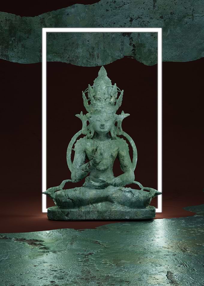 Amoghasiddhi Buddah