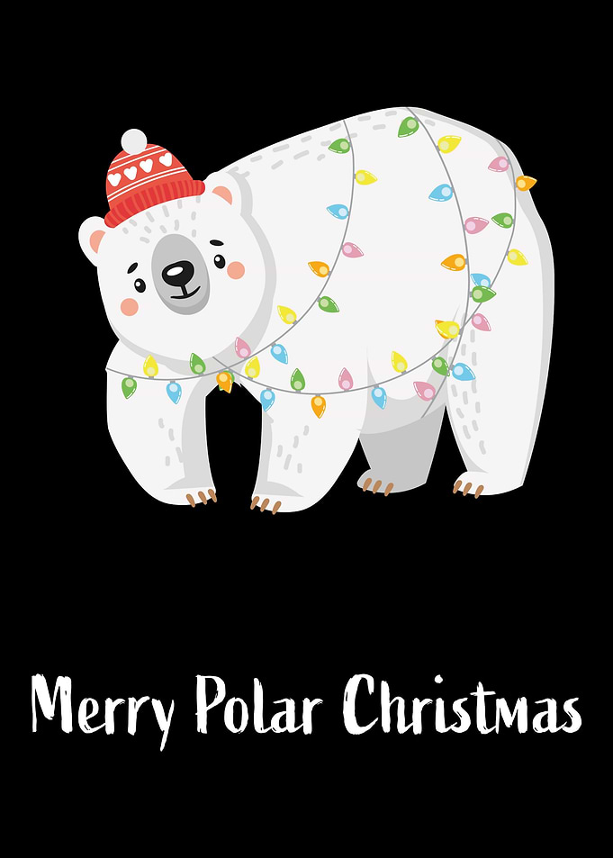 Polar Bear Christmas Bear