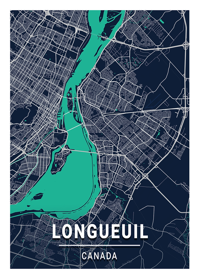 Longueuil Blue Dark Color