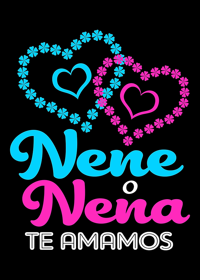 Gender Reveal Te Amamos
