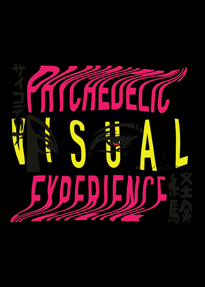 Psychedelic Eye Trippy Car