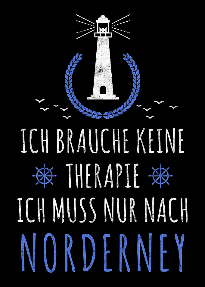 Norderney Nordsee Spruch