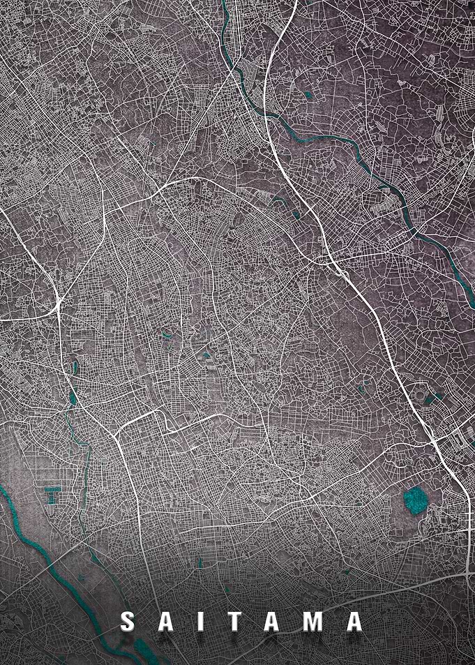Saitama Map