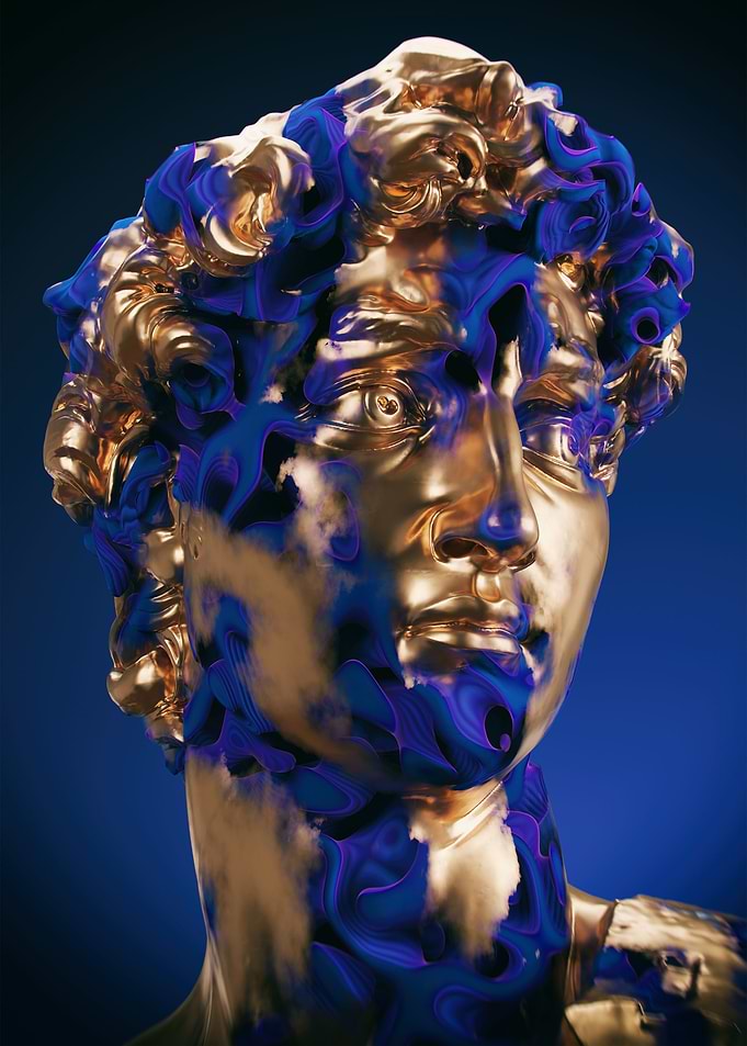 DAVID AND BLUE MIST