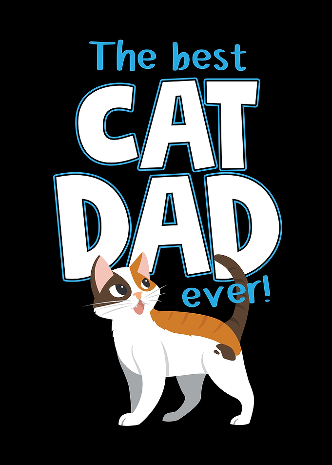 Cat Dad The Best Cat