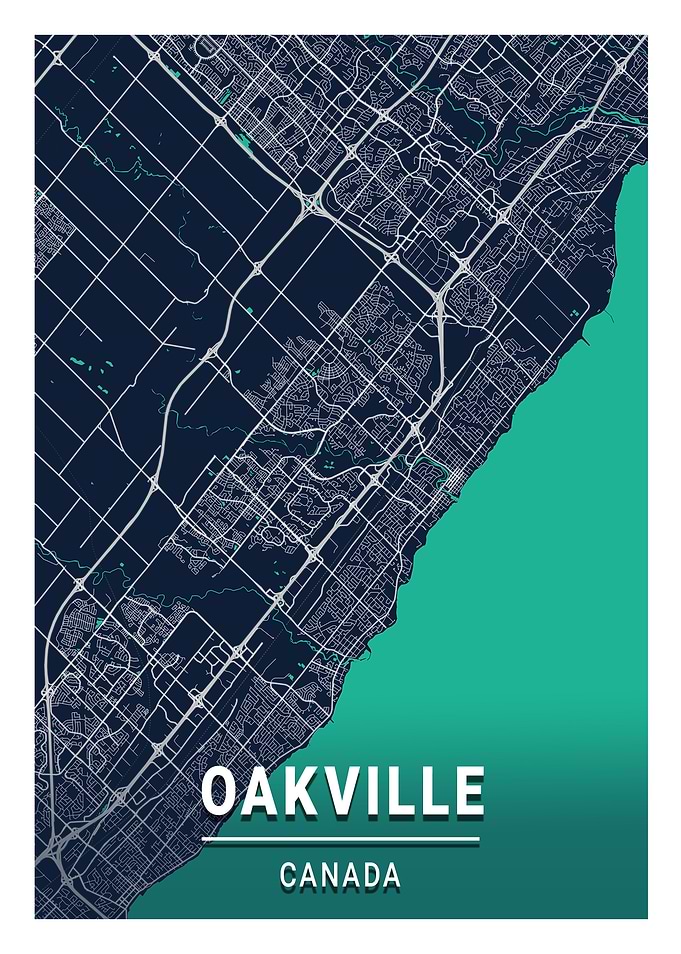 Oakville Blue Dark Color