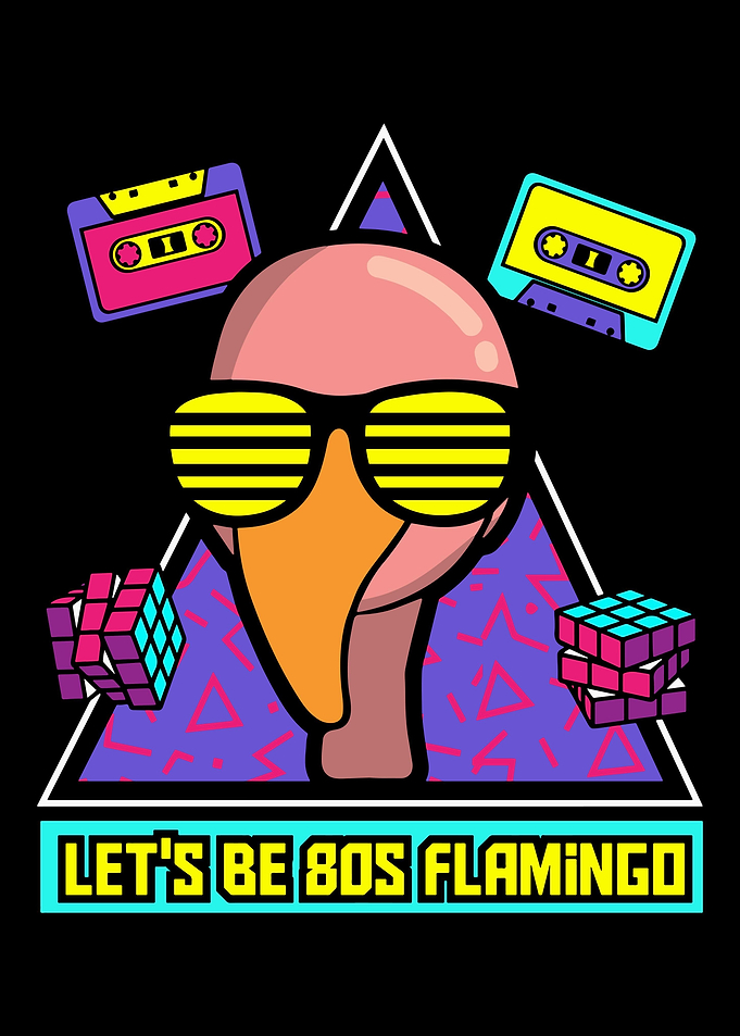 Funny 80s Animal Vintage