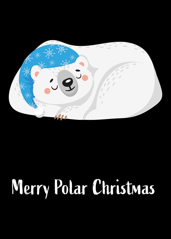 Polar Bear Christmas Bear