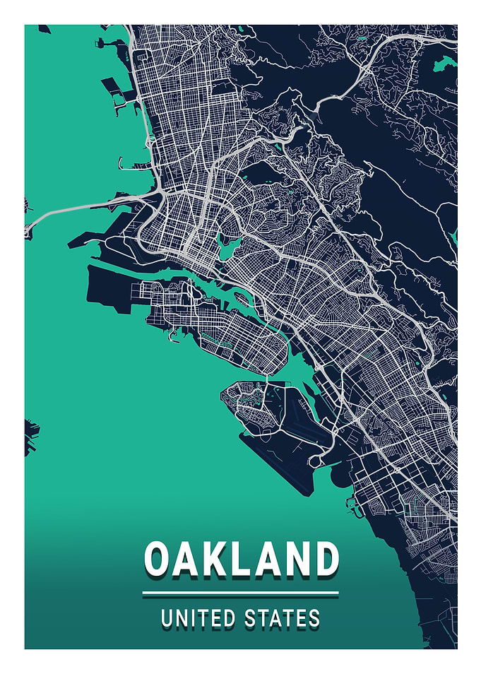 Oakland Blue Dark Color