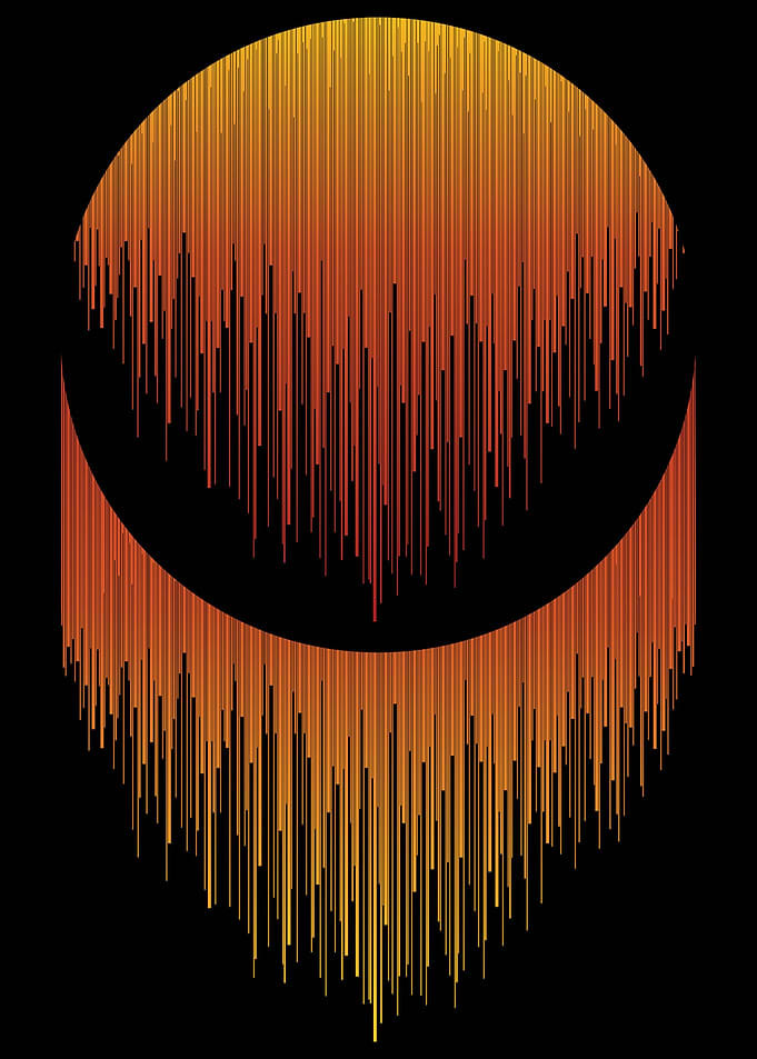 Downpour sunset