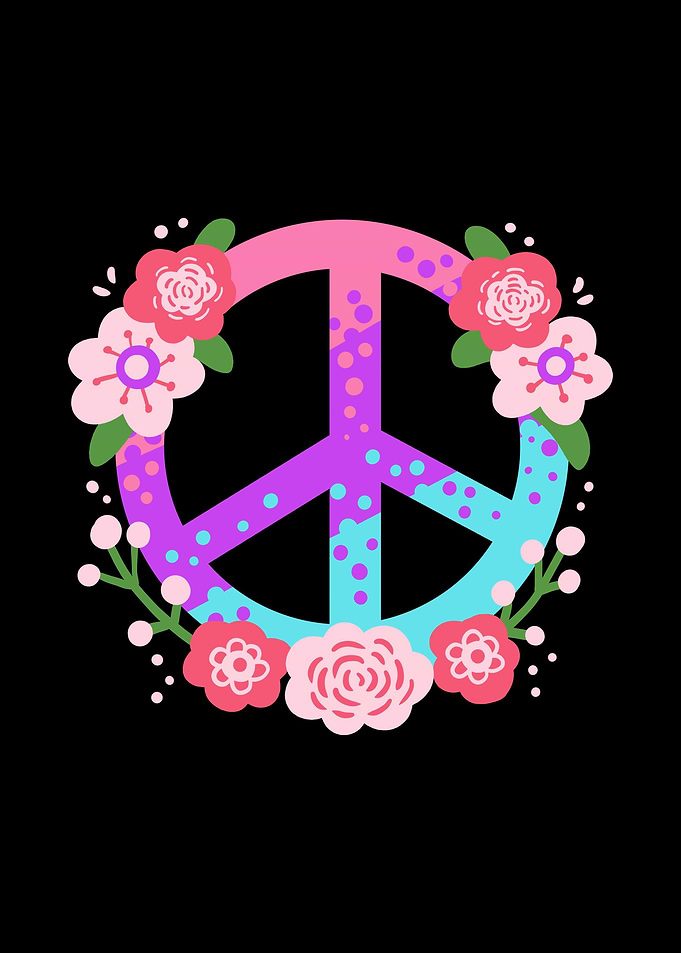 Peace Flower Hippie