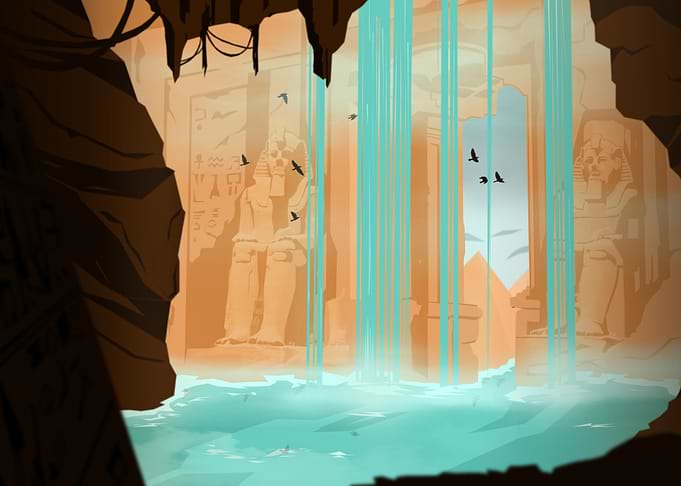 Lost temple of Egypt