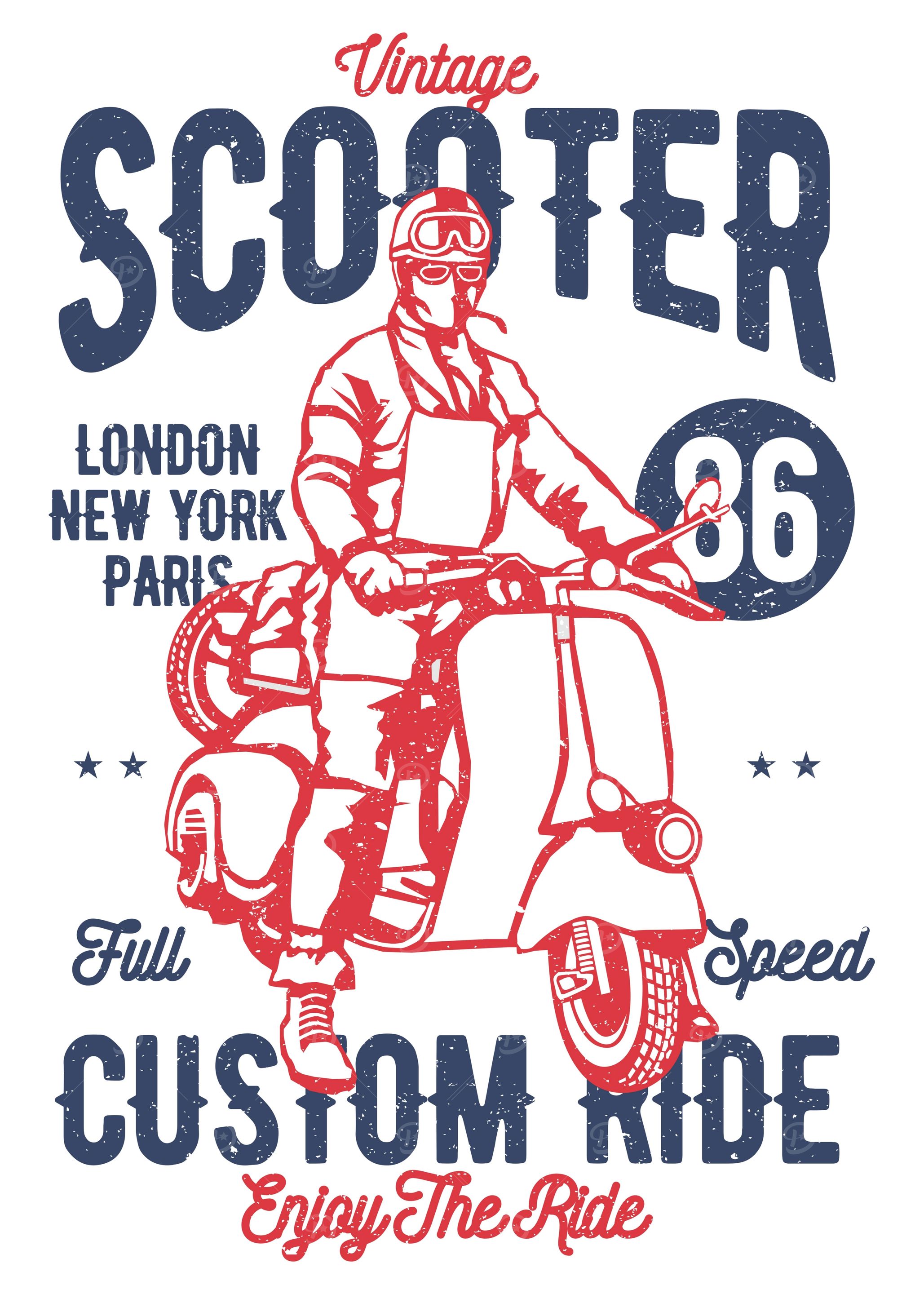 Vintage Scooter
