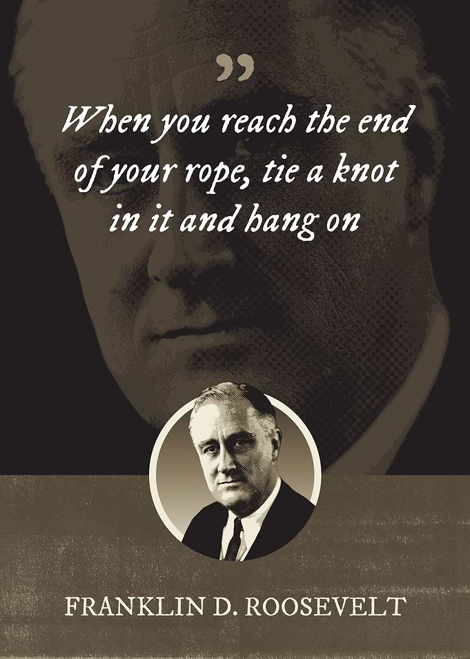 When you reach the end of