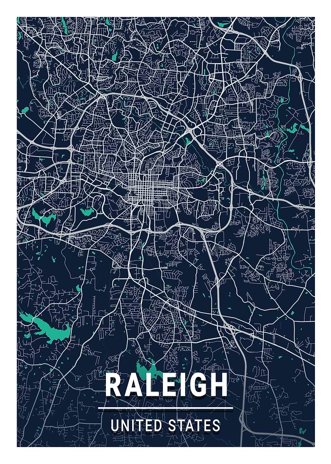 Raleigh Blue Dark Color