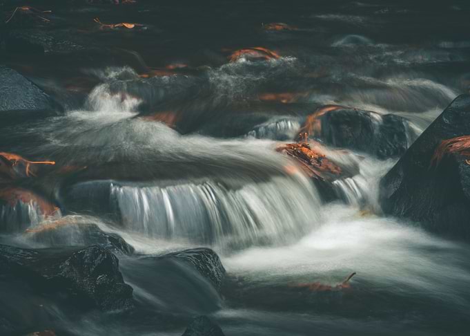 Flowing creek zen