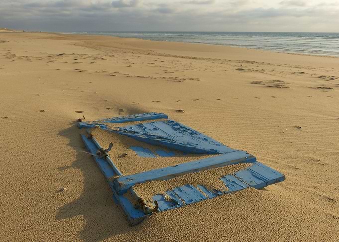 Door on the beach