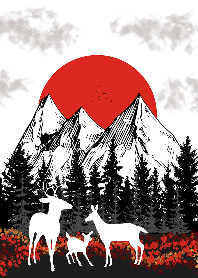 Autumn Deer