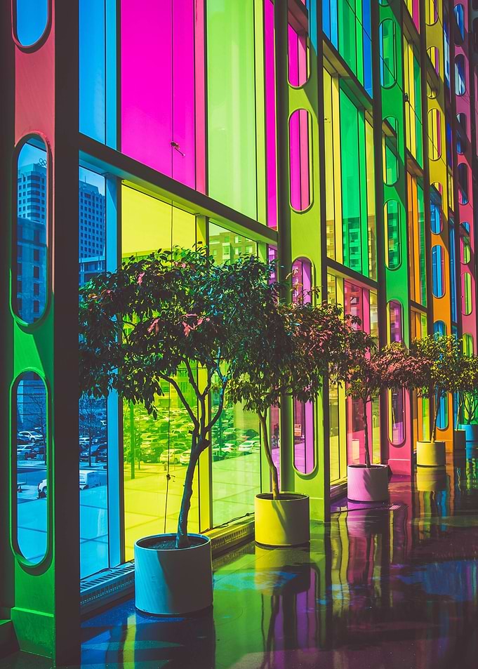 Colorful Atrium