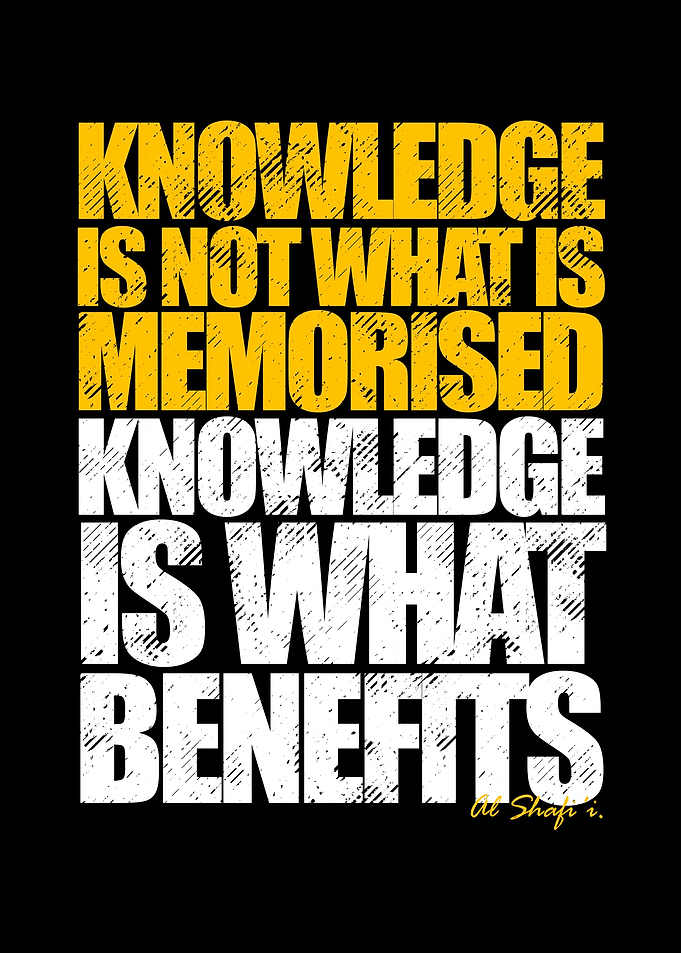 AL SHAFII QUOTE
