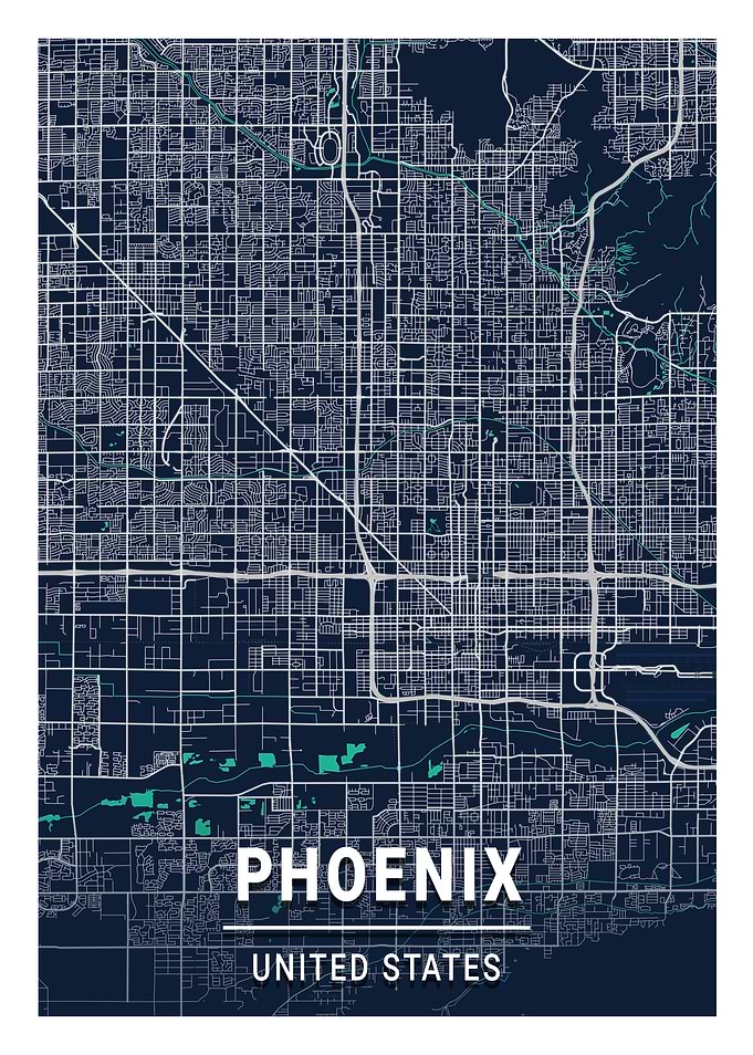 Phoenix Blue Dark Color