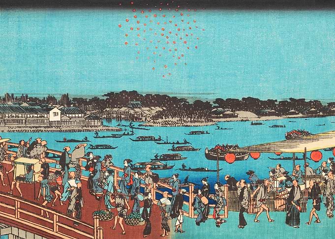 Ryogoku Hanabi no Zu