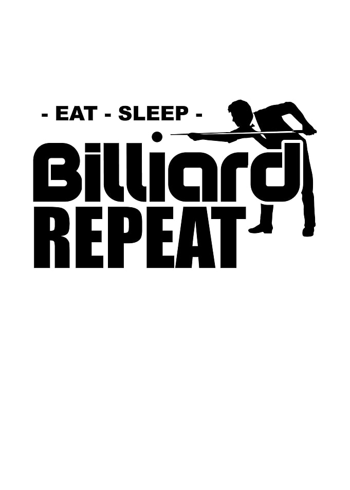 Eat Sleep Billard Repeat