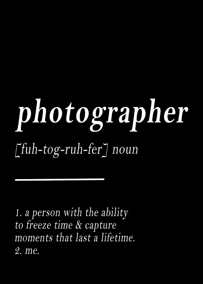 photographer definition