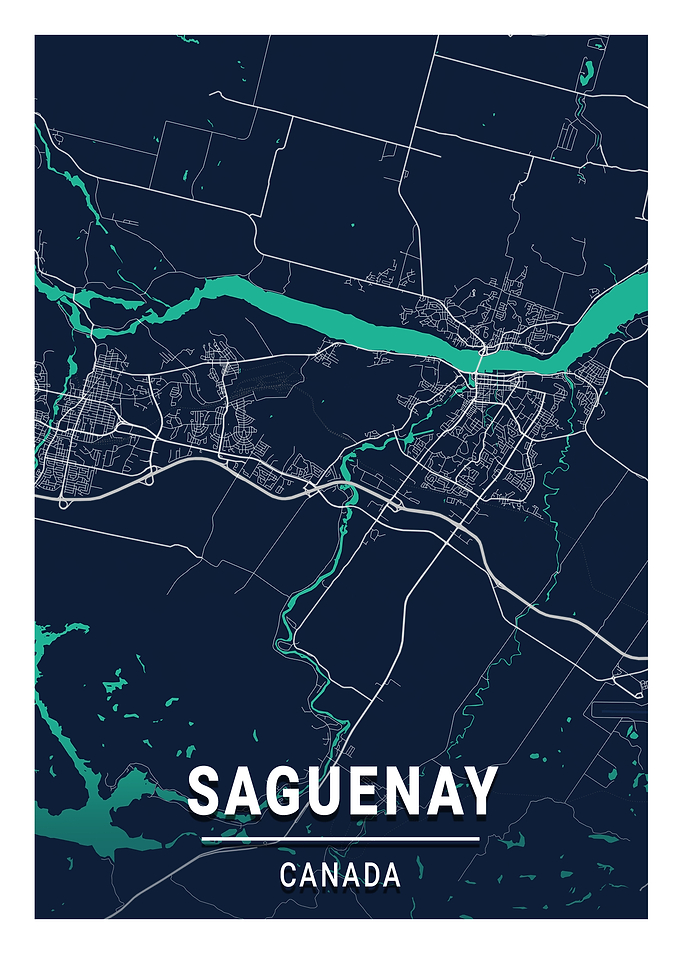 Saguenay Blue Dark Color